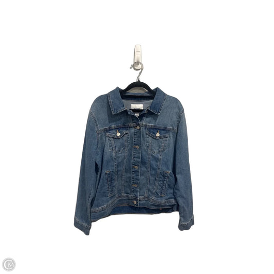 Jacket Denim By Old Navy In Blue Denim, Size: L