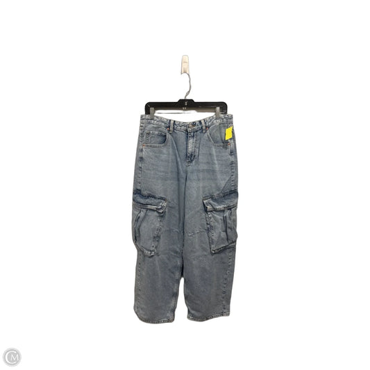Jeans Wide Leg By Song In Blue Denim, Size: 10