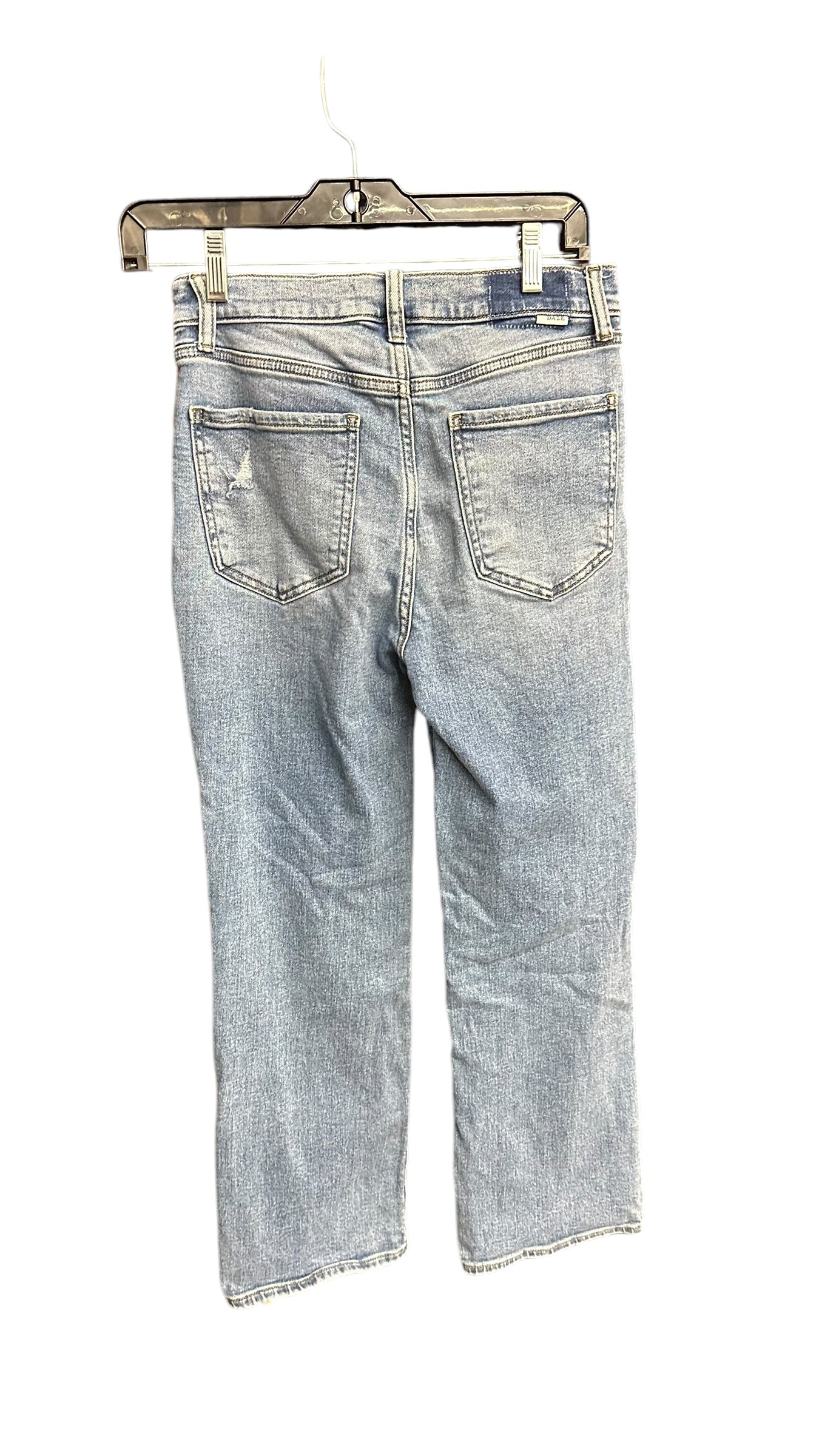 Jeans Straight By Daze In Blue Denim, Size: 4