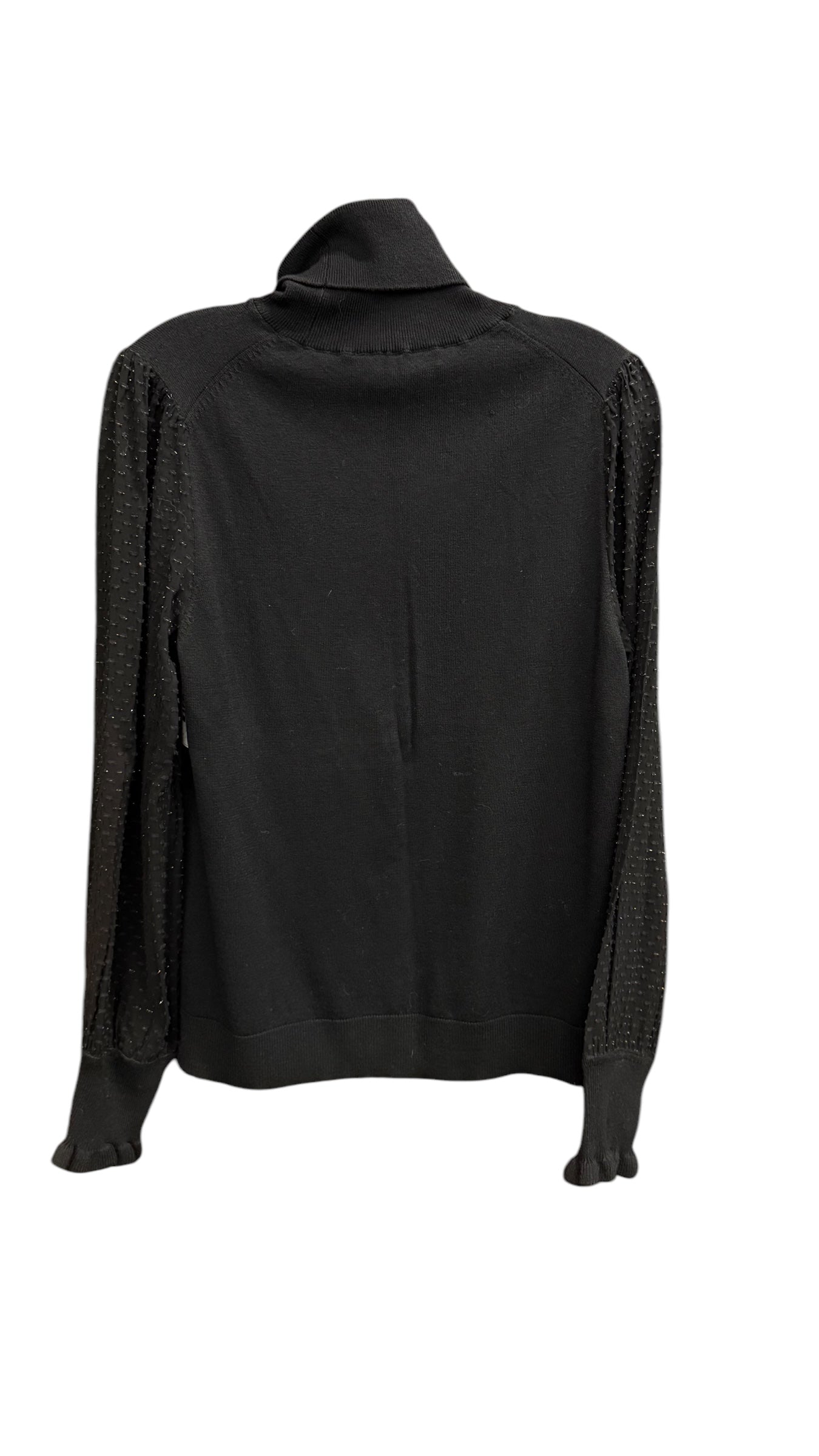 Top Long Sleeve By Loft In Black, Size: M