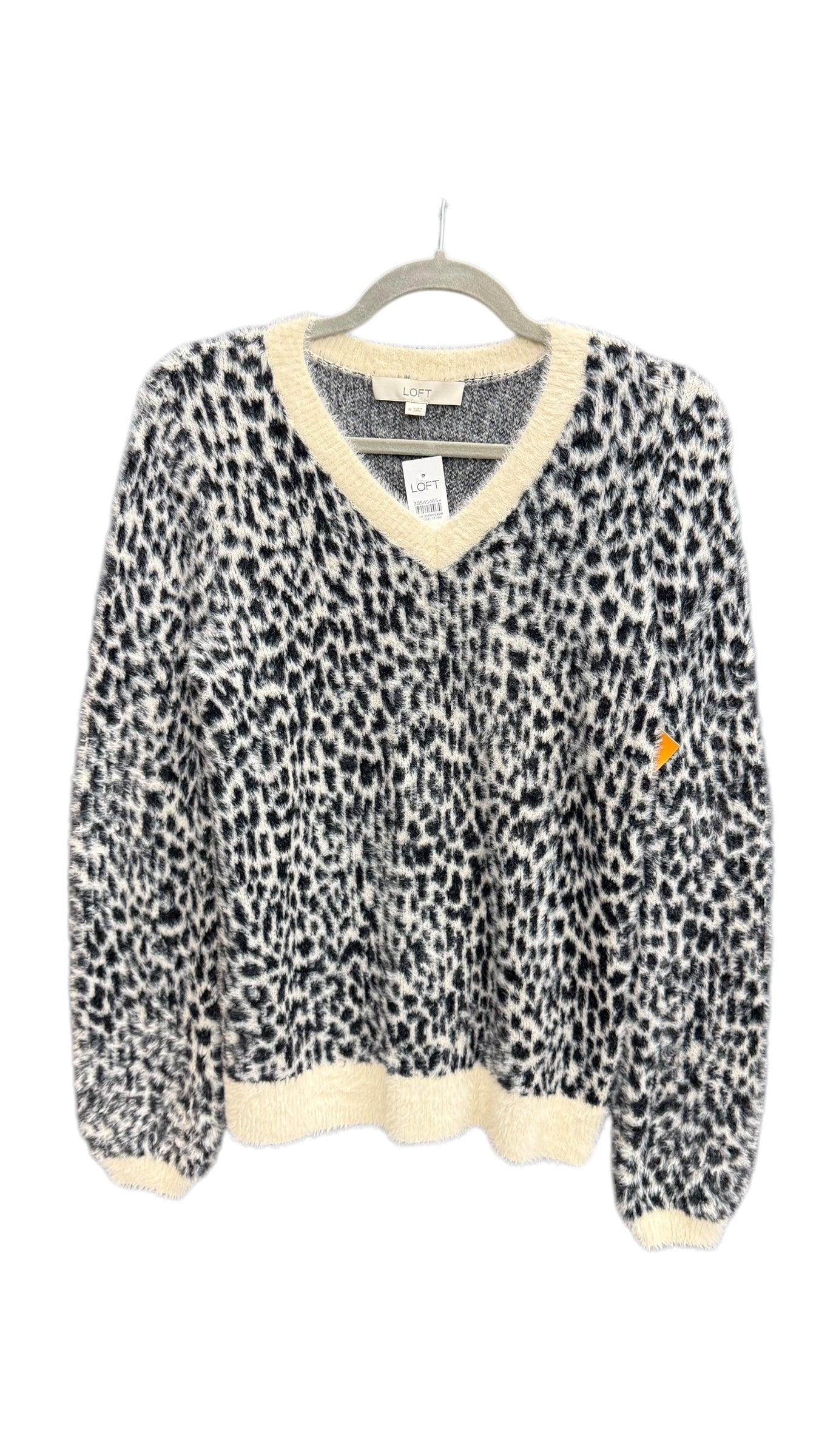 Sweater By Loft In Animal Print, Size: M