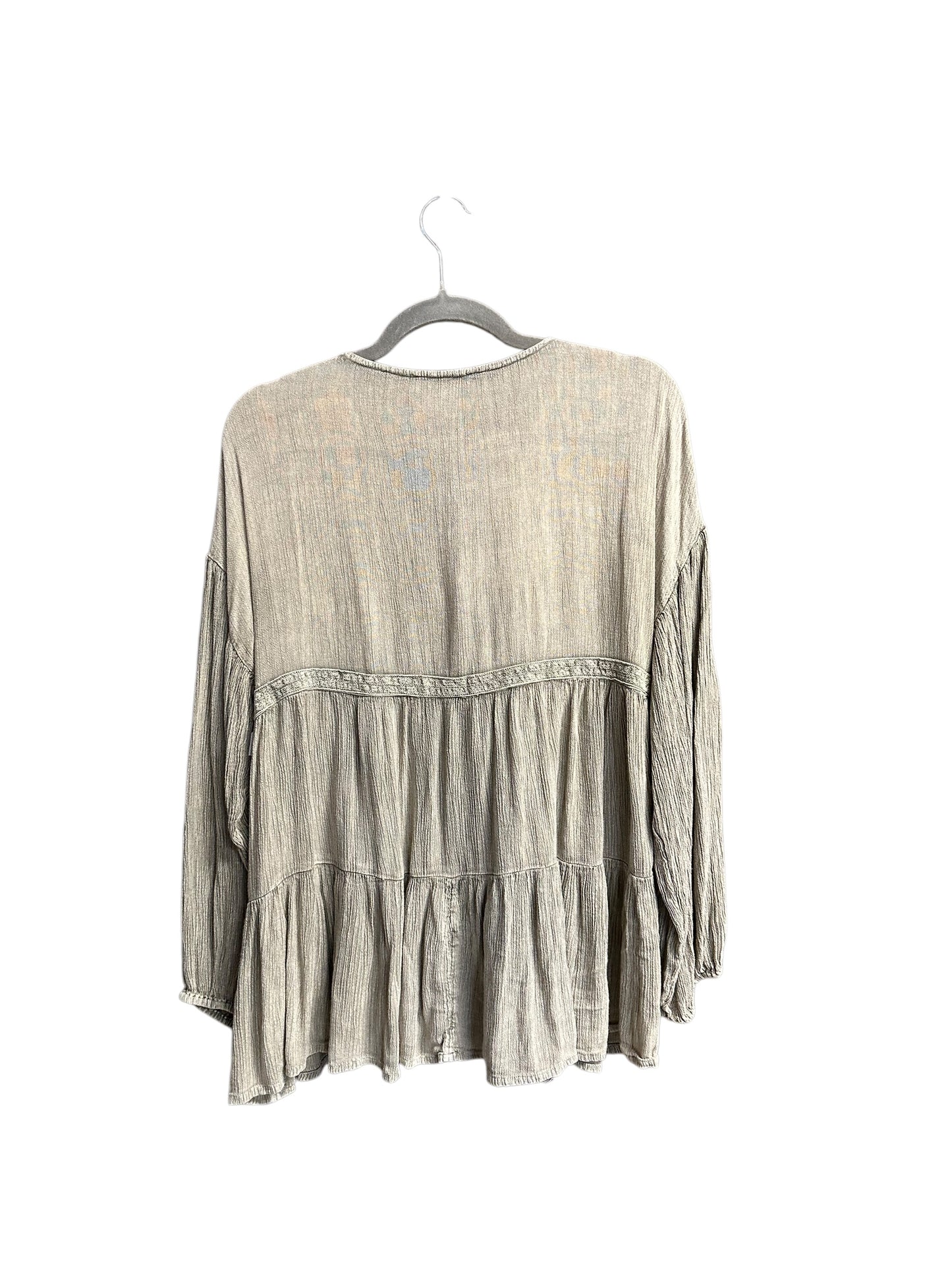 Top Long Sleeve By Rachel Zoe In Brown, Size: S