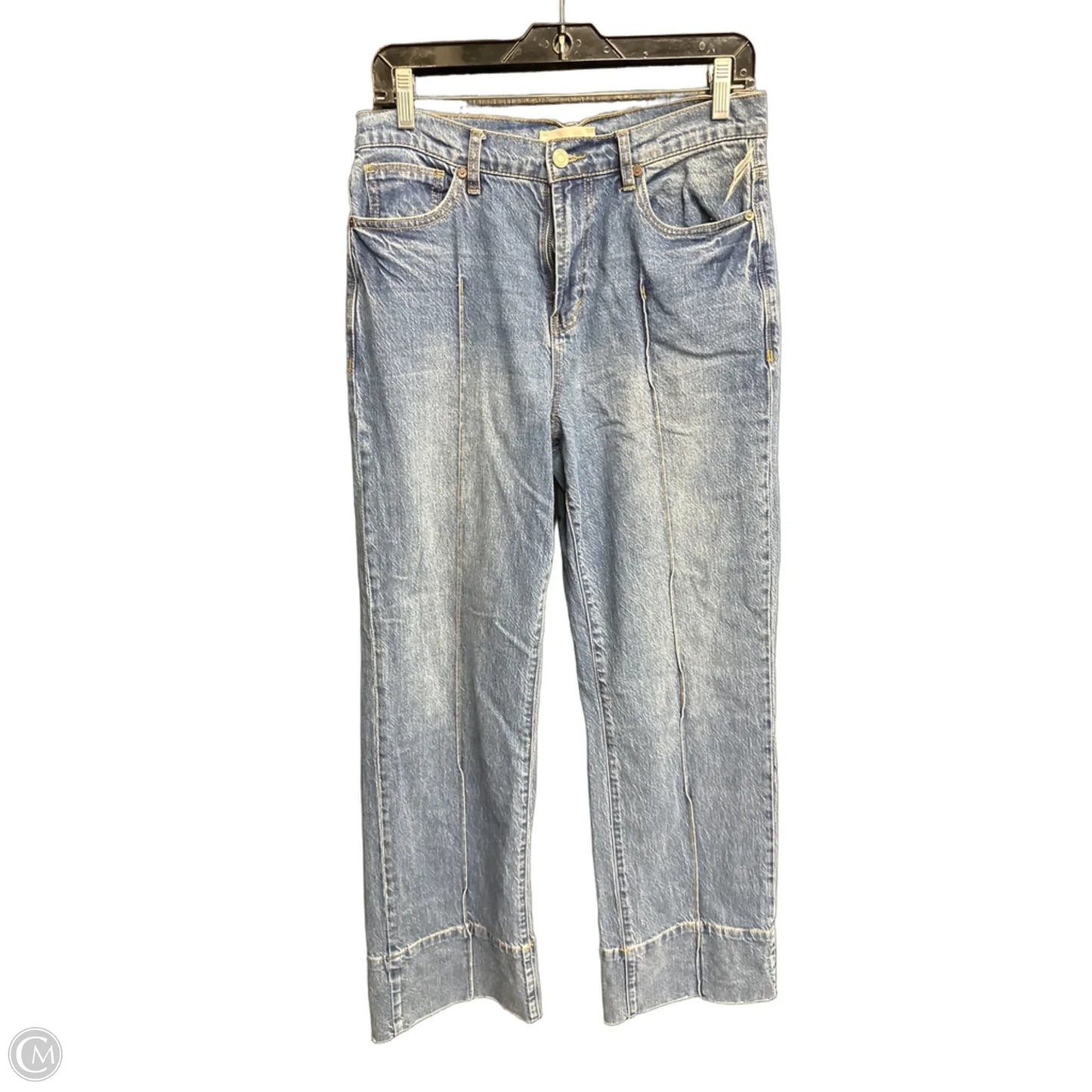 Jeans Wide Leg By Habitual In Blue Denim, Size: 6