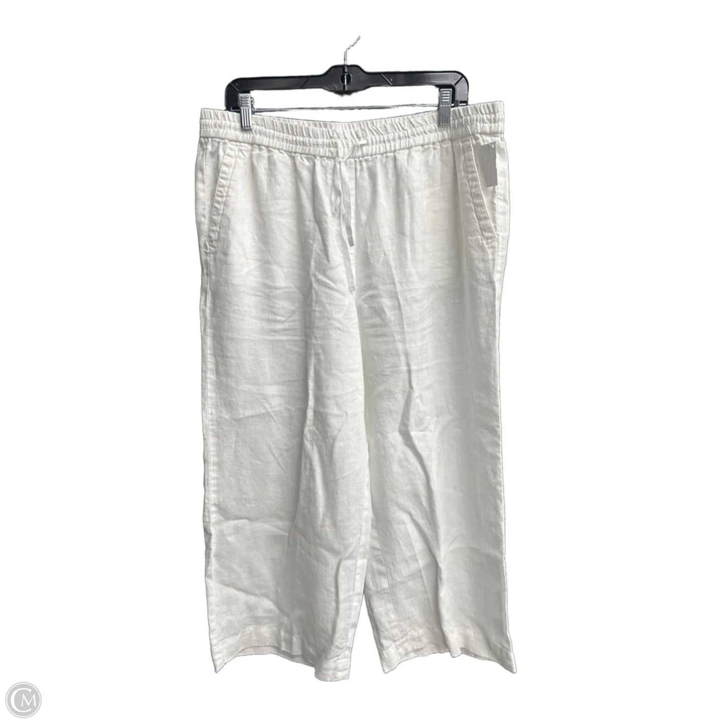 Pants Linen By Talbots In White, Size: L