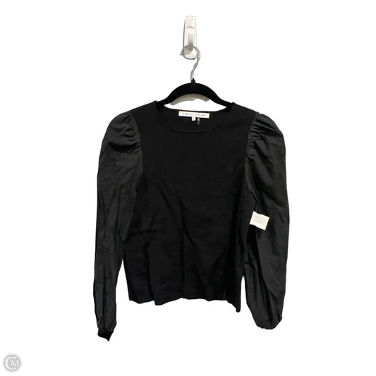 Top Long Sleeve By English Factory In Black, Size: S