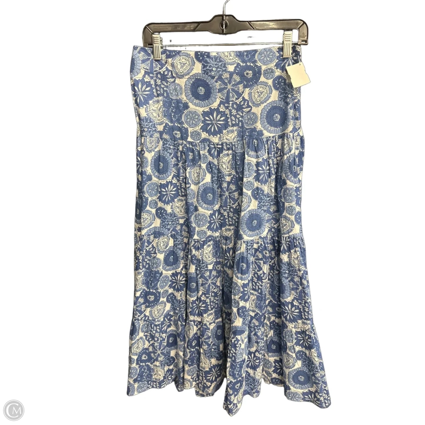Skirt Maxi By Natural Soul In Blue, Size: L