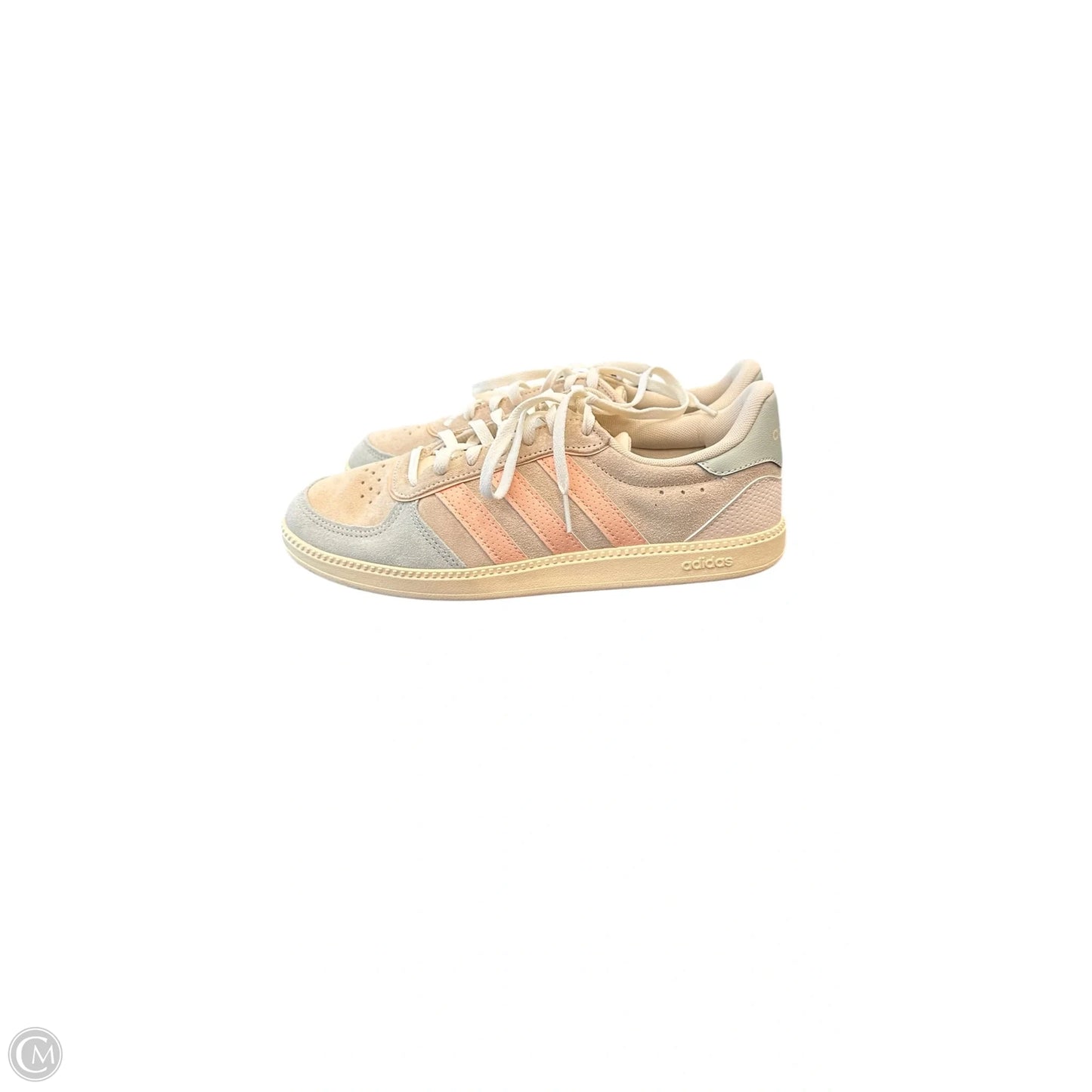 Shoes Sneakers By Adidas In Cream, Size: 8