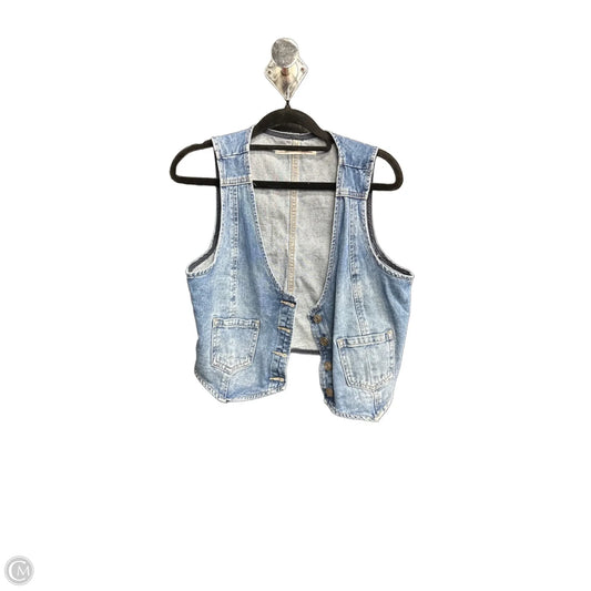 Top Sleeveless By Altard State In Blue Denim, Size: L