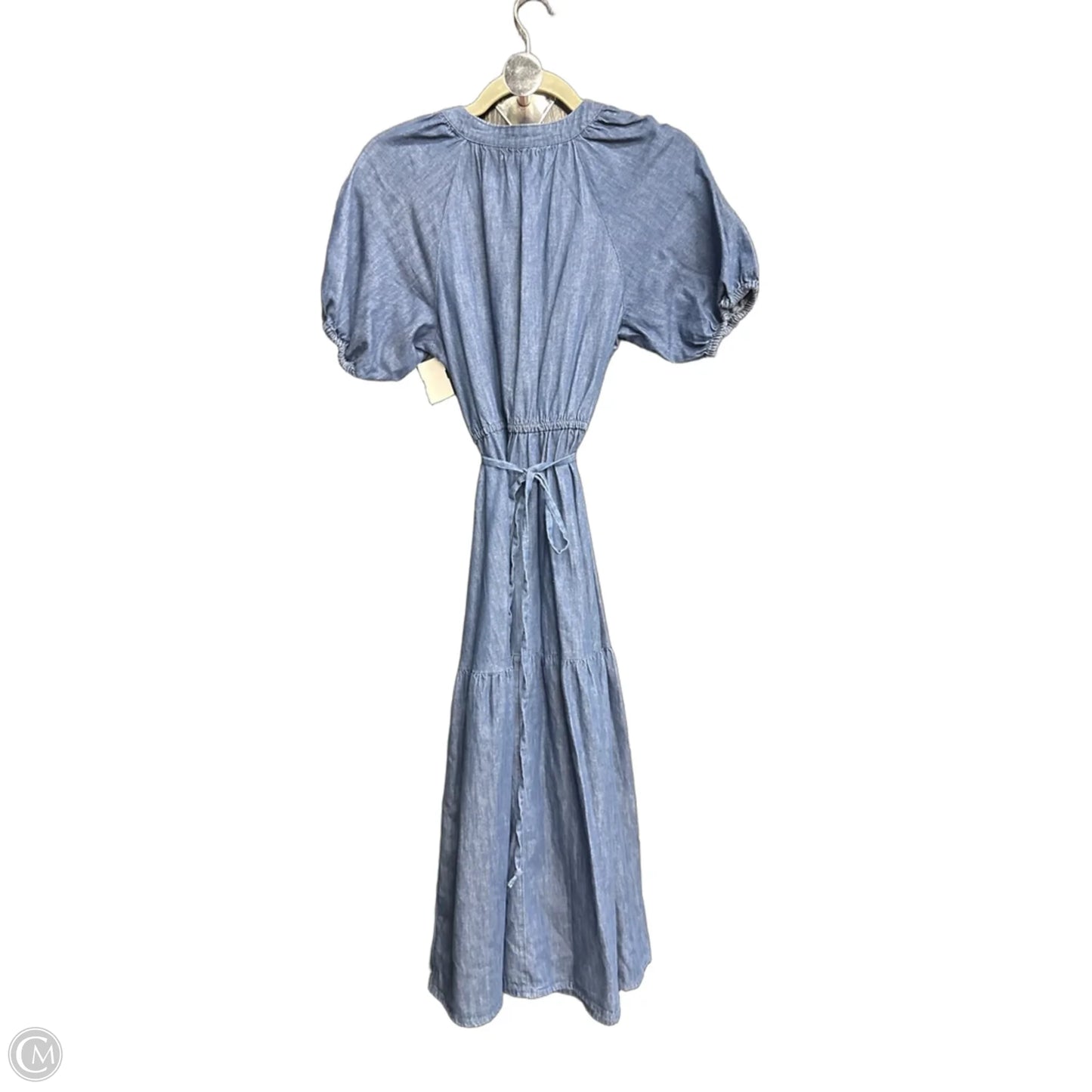 Dress Casual Maxi By Sonoma In Blue Denim, Size: Xs