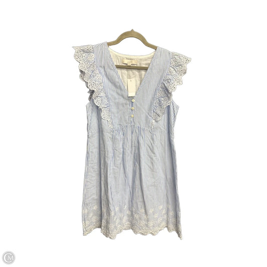 Dress Casual Short By Loft In Striped Pattern, Size: S