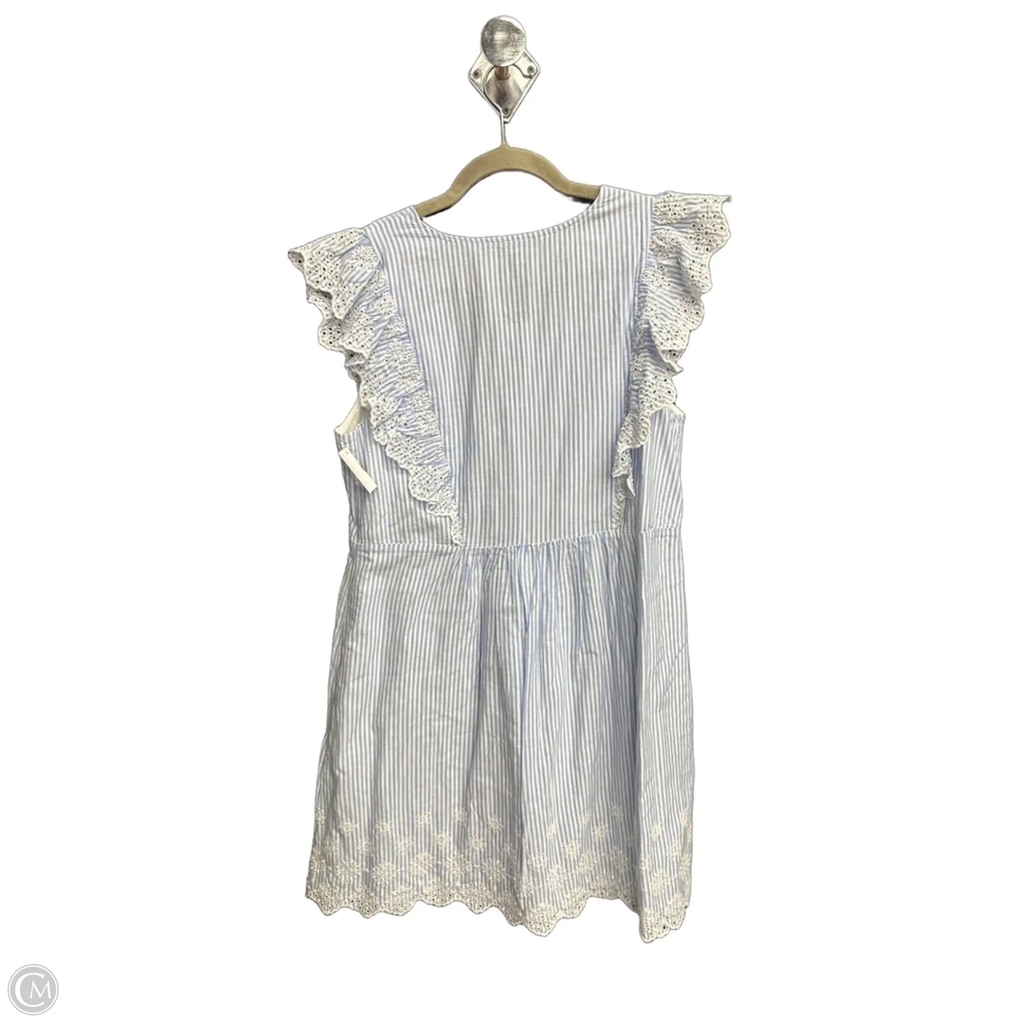 Dress Casual Short By Loft In Striped Pattern, Size: S