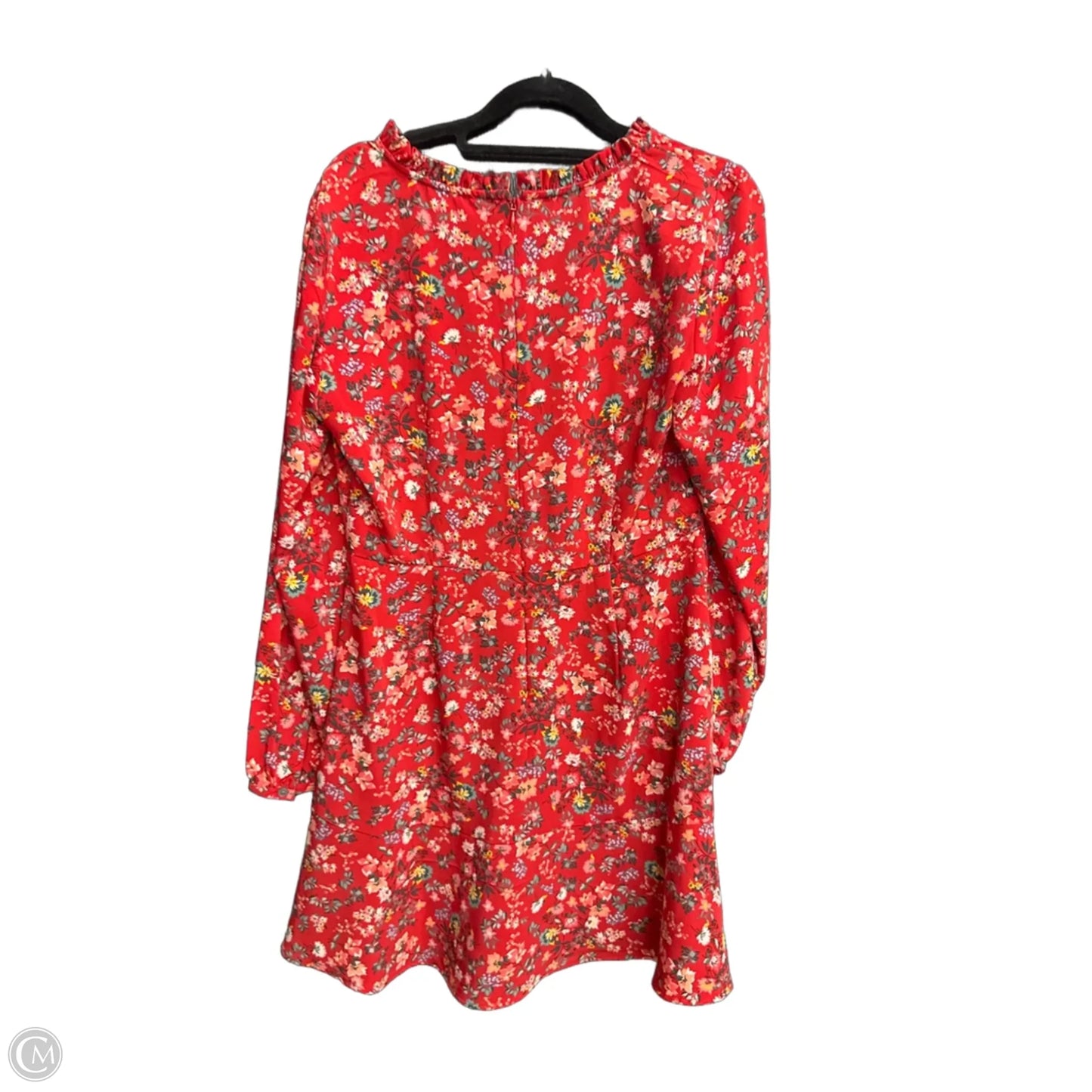 Dress Casual Short By Loft In Red, Size: 2p