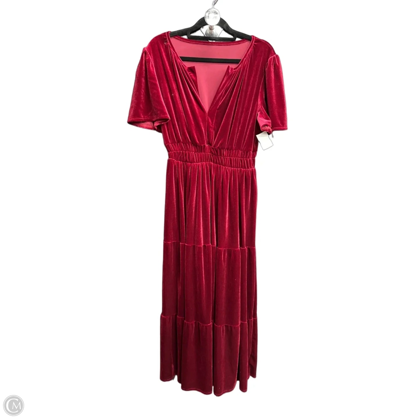 Dress Casual Maxi By Clothes Mentor In Red, Size: S
