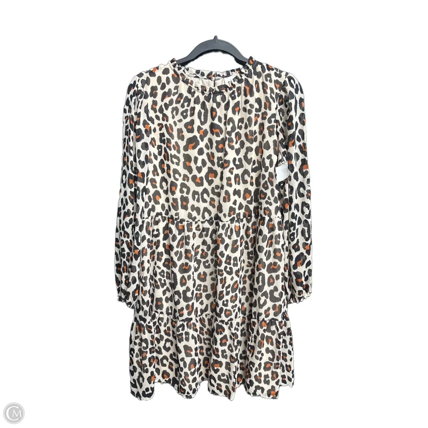 Dress Casual Short By Loft In Animal Print, Size: Xs