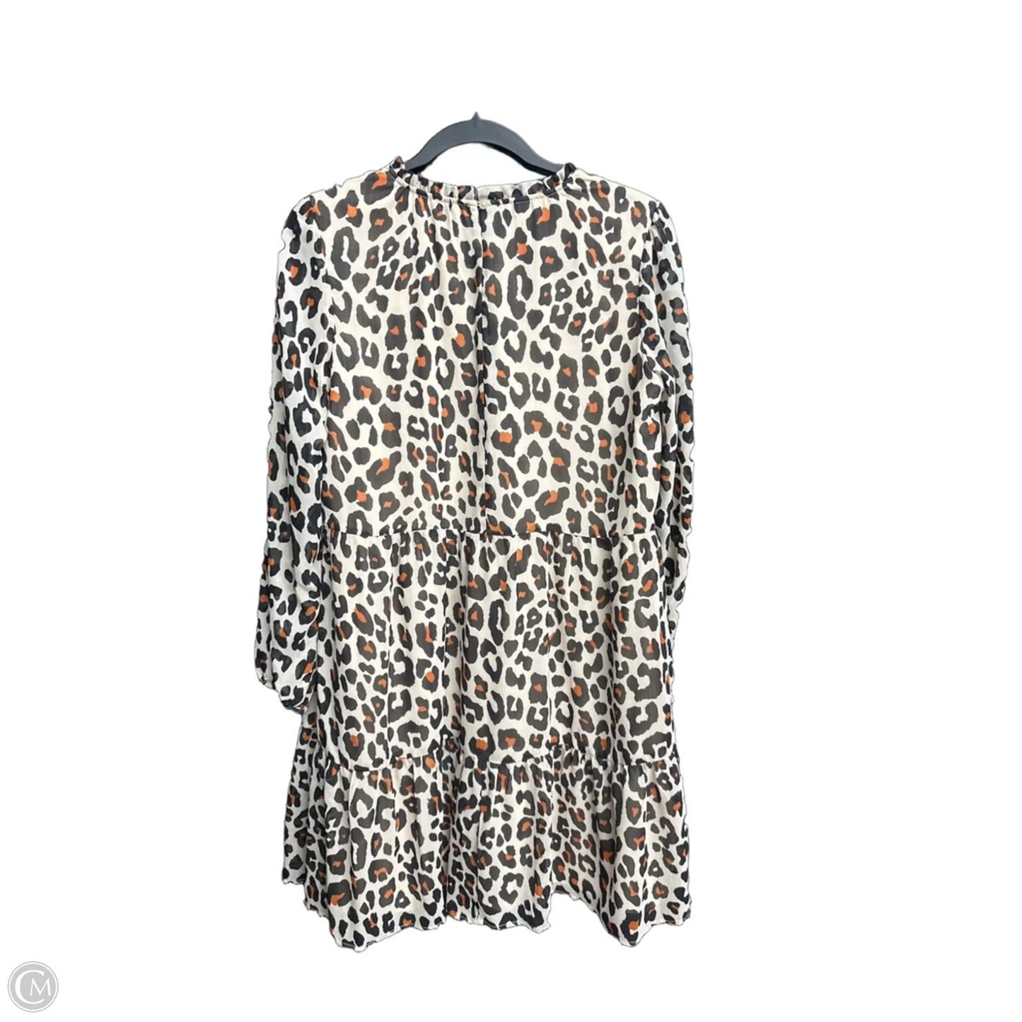 Dress Casual Short By Loft In Animal Print, Size: Xs