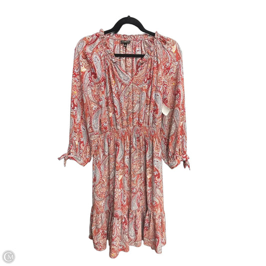 Dress Casual Midi By Talbots In Multi-colored, Size: Sp