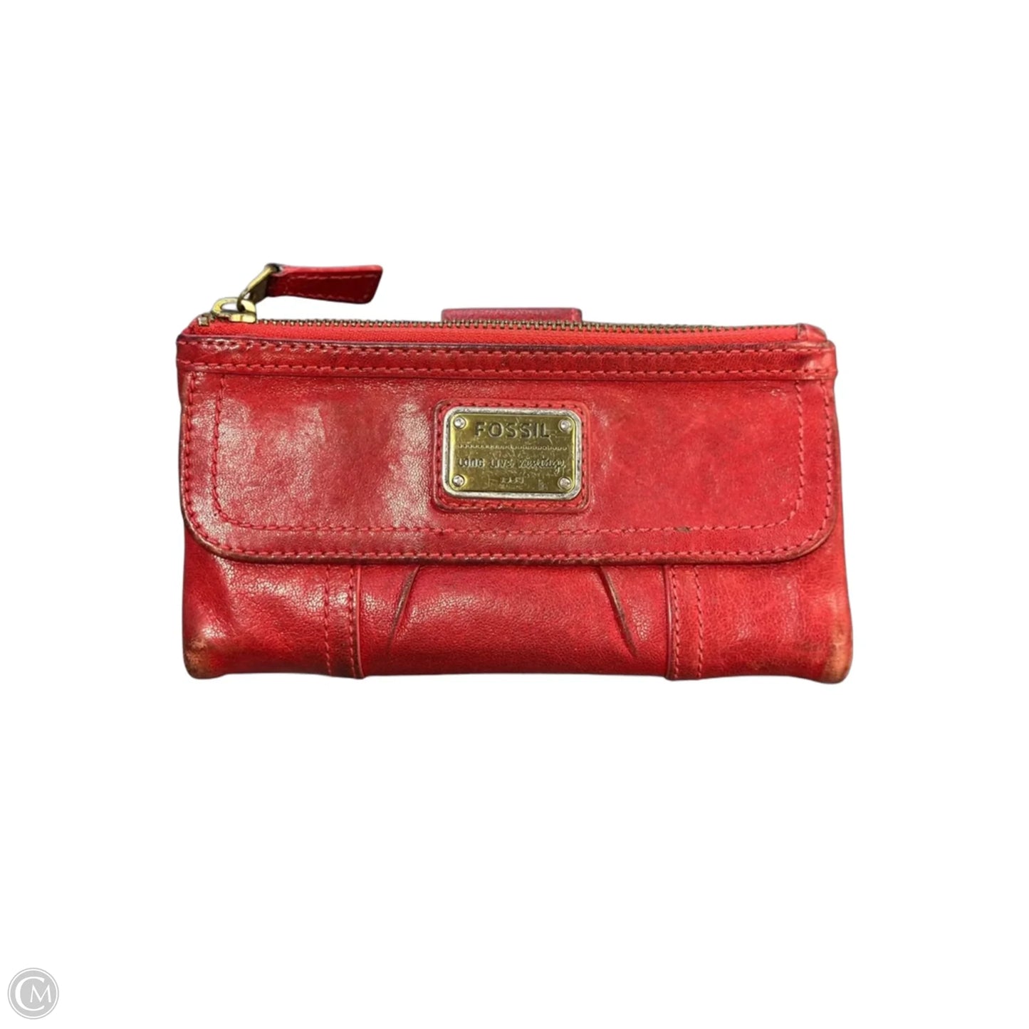 Wallet By Fossil, Size: Medium