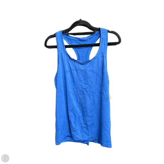 Athletic Tank Top By Lululemon In Blue, Size: L