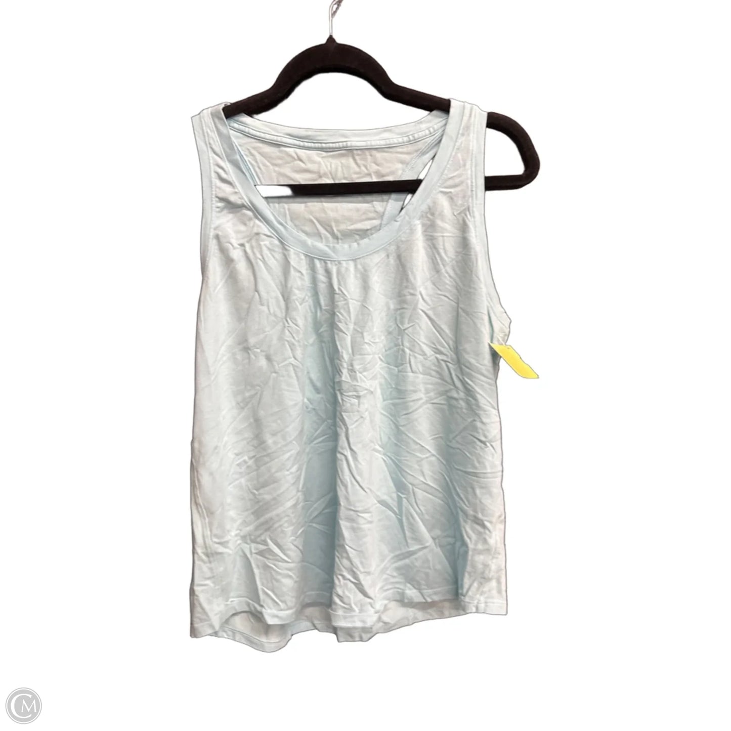 Athletic Tank Top By Lululemon In Blue, Size: L