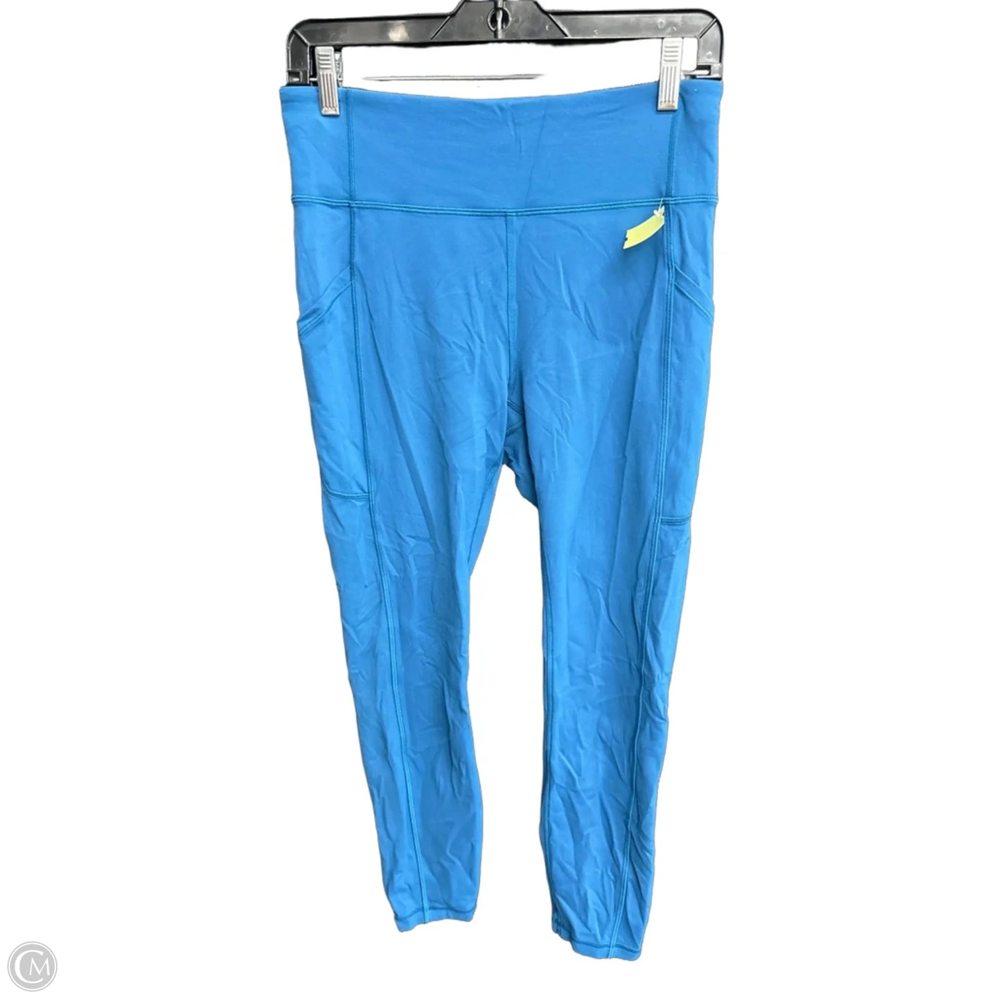 Athletic Leggings By Lululemon In Blue, Size: 8