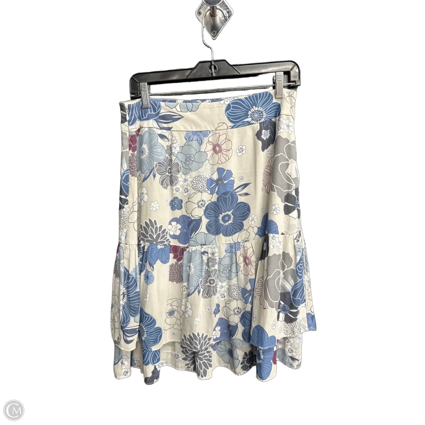 Skirt Midi By Loft In Grey, Size: 4