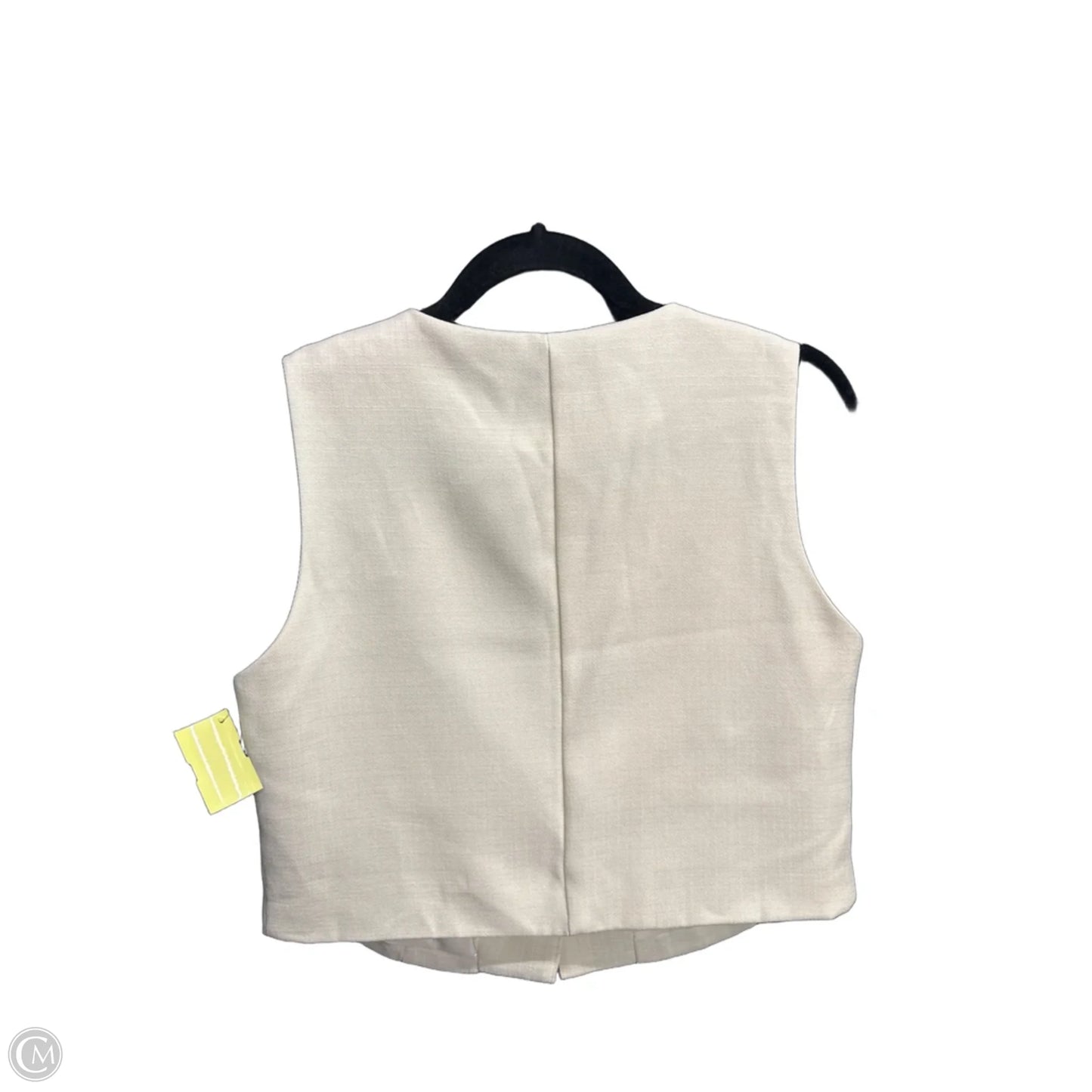 Top Sleeveless By Dazy In Beige, Size: M