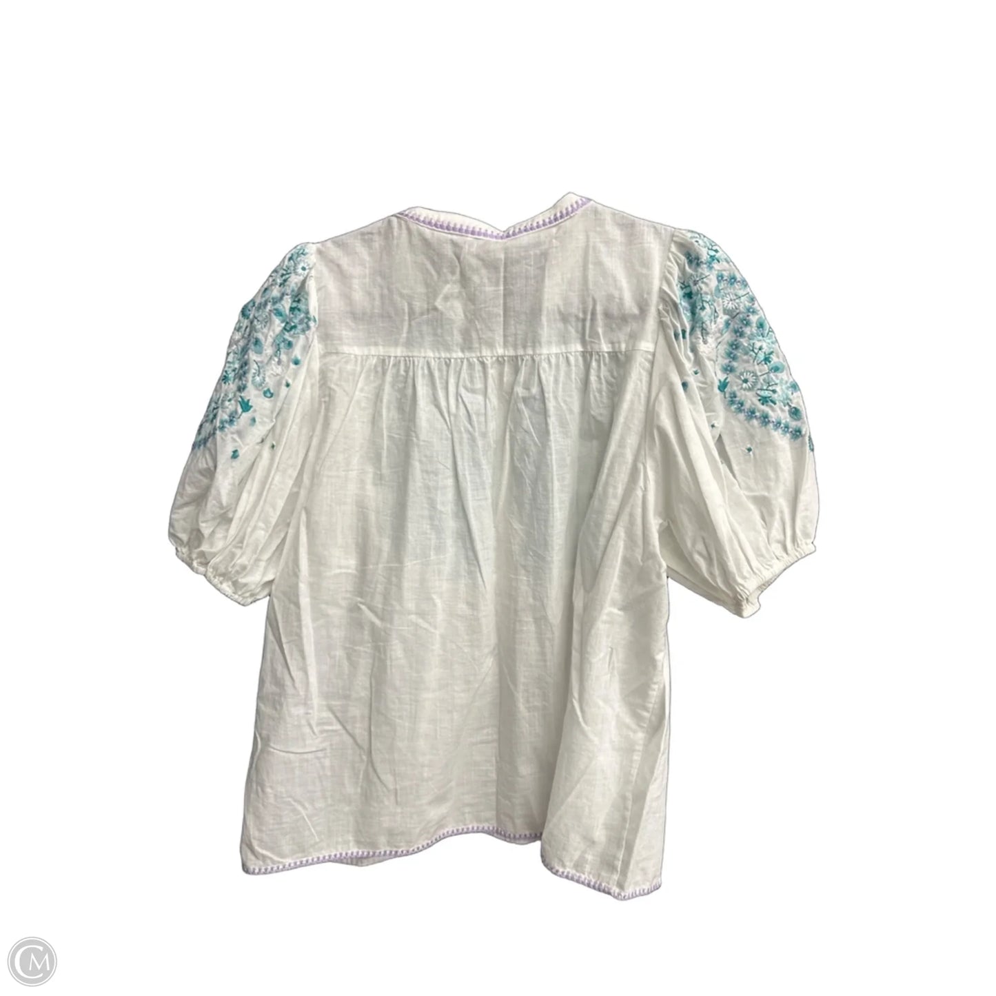 Top Short Sleeve By See And Be Seen In White, Size: S