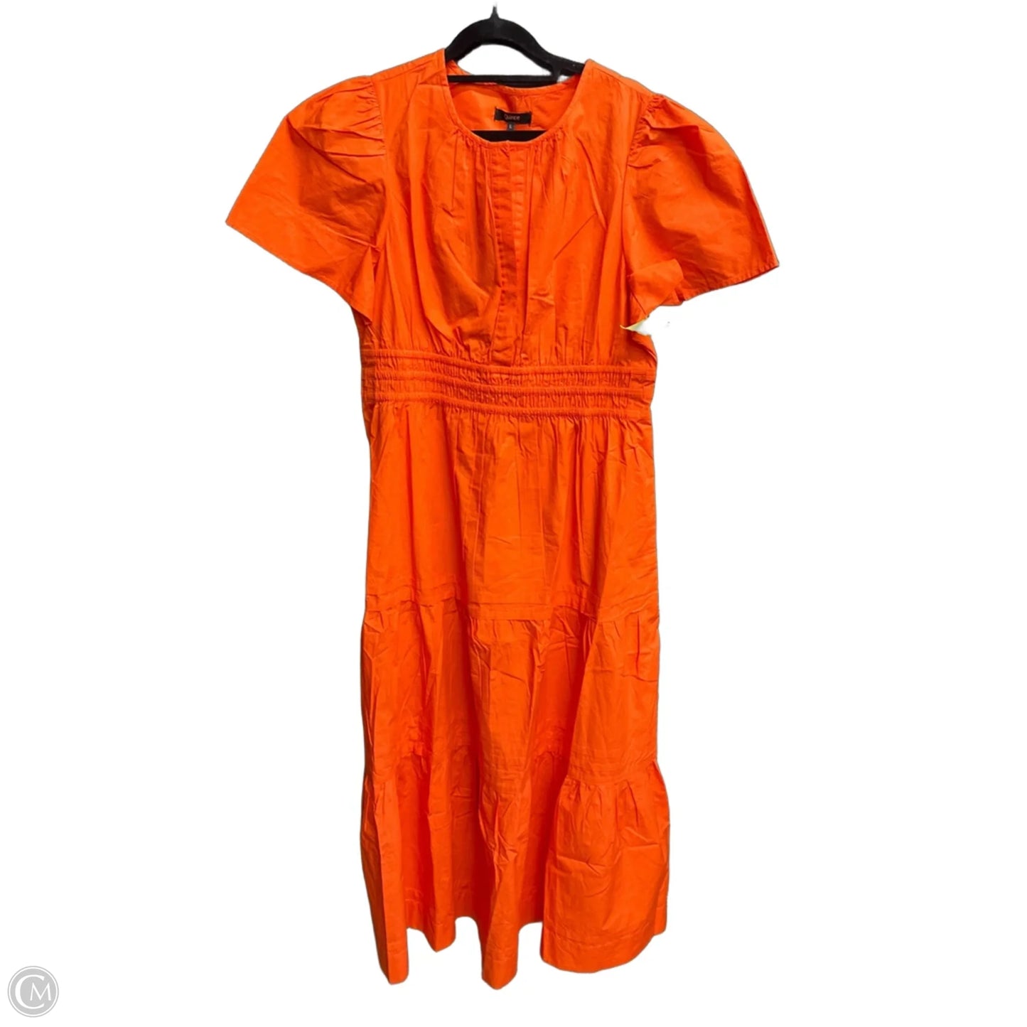 Dress Casual Maxi By Quince In Orange, Size: L