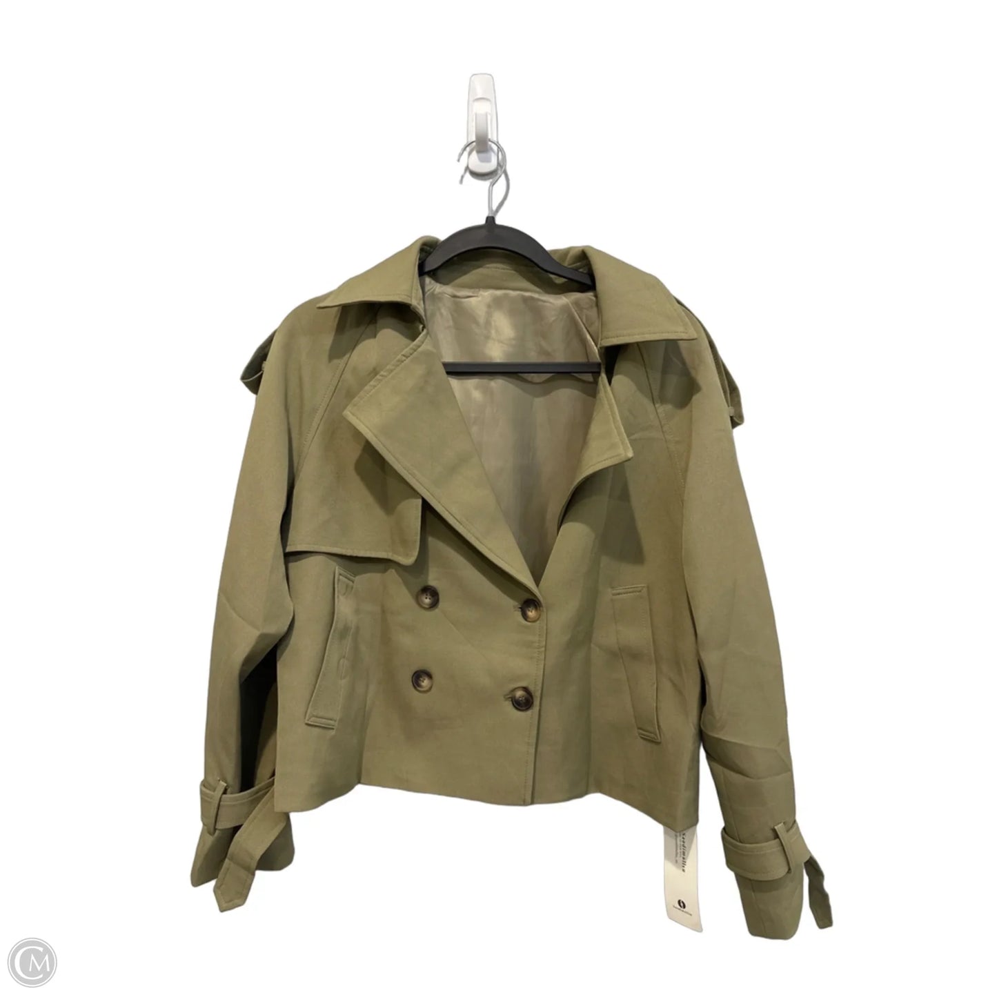 Jacket Other By Clothes Mentor In Green, Size: S