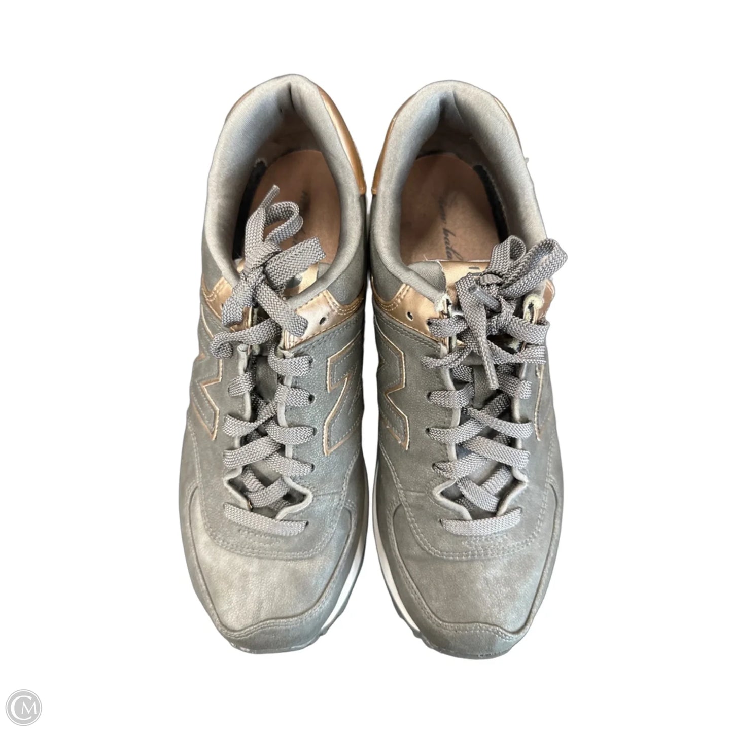 Shoes Sneakers By New Balance In Grey, Size: 7.5