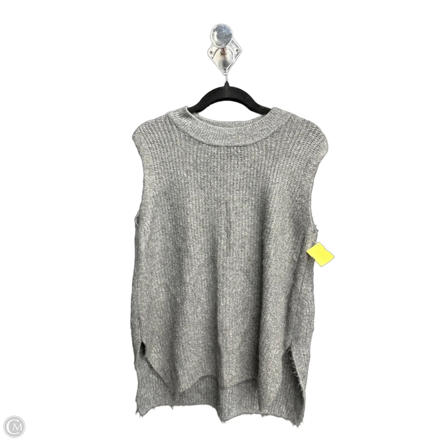 Top Sleeveless By Cece In Grey, Size: M