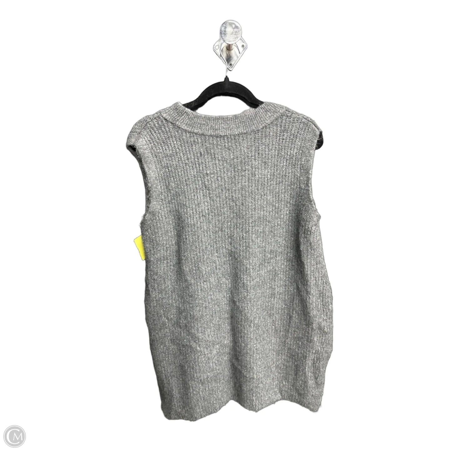 Top Sleeveless By Cece In Grey, Size: M