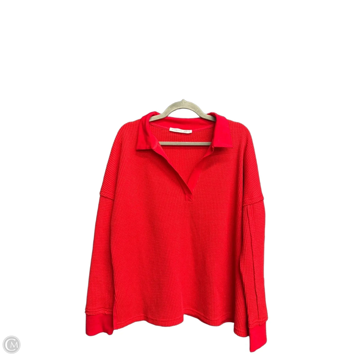 Sweatshirt Collar By Altard State In Red, Size: S