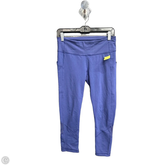 Athletic Leggings By Lululemon In Blue, Size: 6