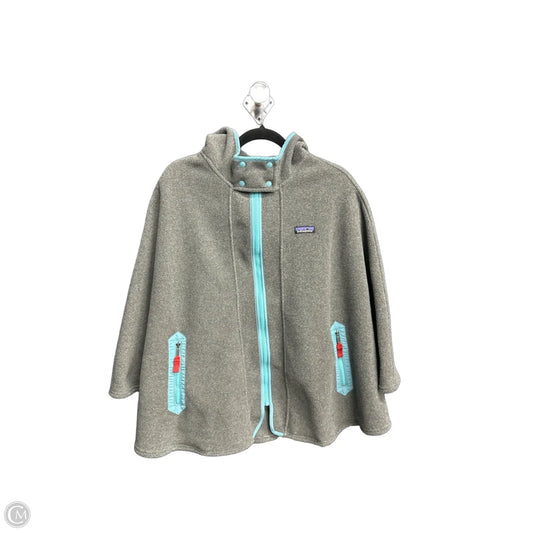 Jacket Fleece By Patagonia In Grey, Size: S