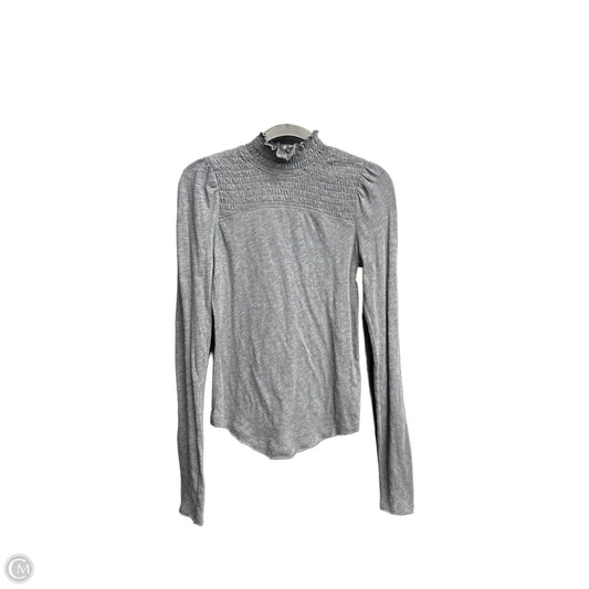 Top Long Sleeve By We The Free In Grey, Size: M