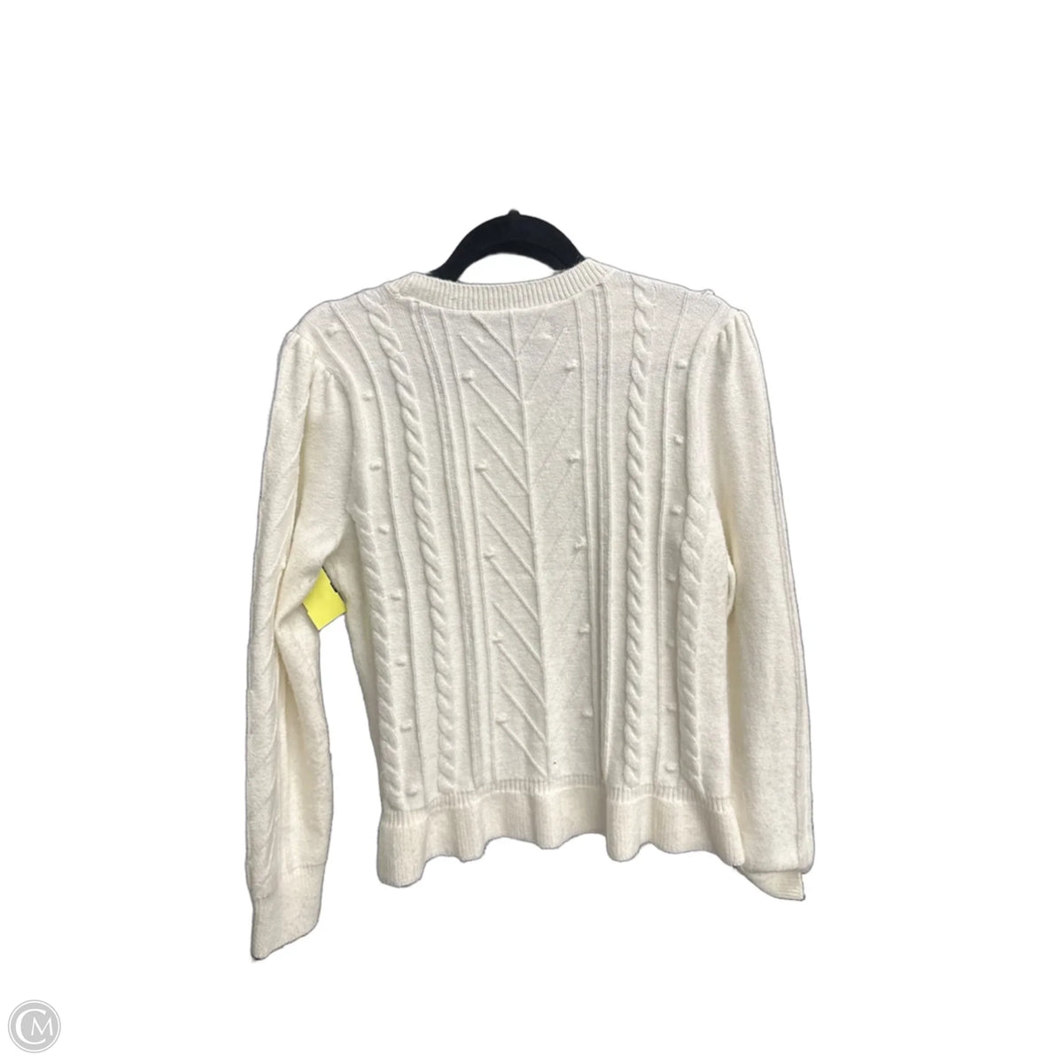 Sweater By Loft In White, Size: M