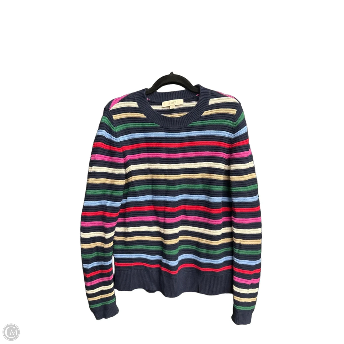 Sweater By Loft In Navy, Size: M