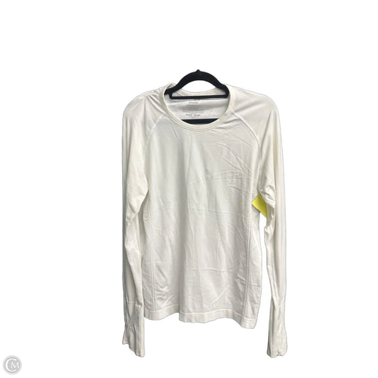 Top Long Sleeve By Spanx In White, Size: L