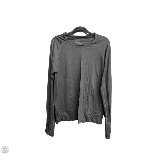 Top Long Sleeve By Spanx In Black, Size: L