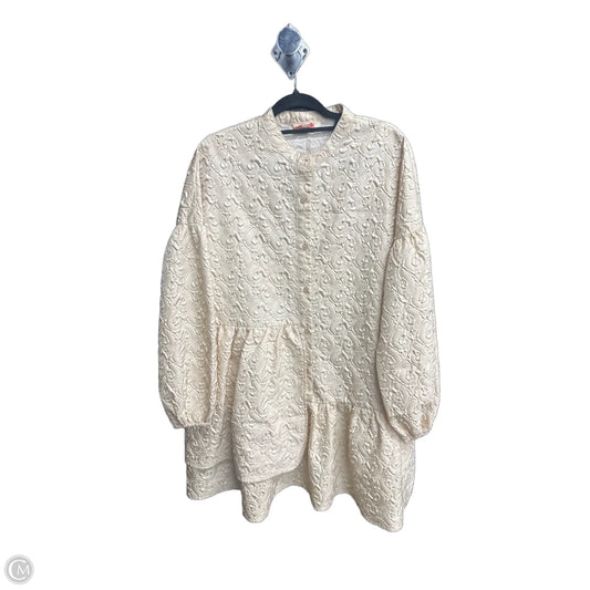 Dress Casual Short By Mazik In Beige, Size: M