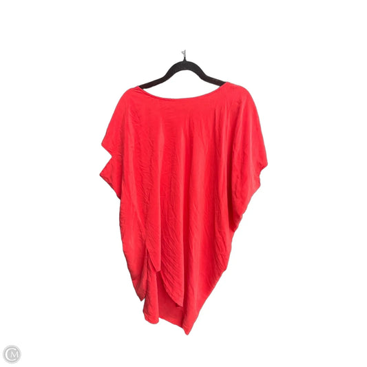 Tunic Designer By Johnny Was In Red, Size: L