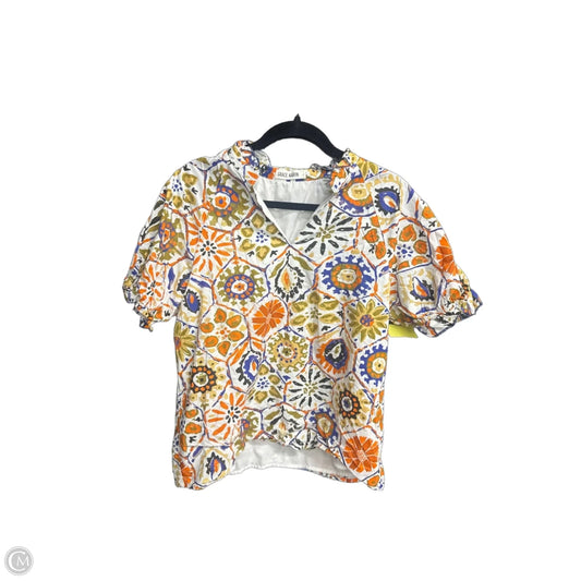 Top Short Sleeve By Grace Karin In Multi-colored, Size: L