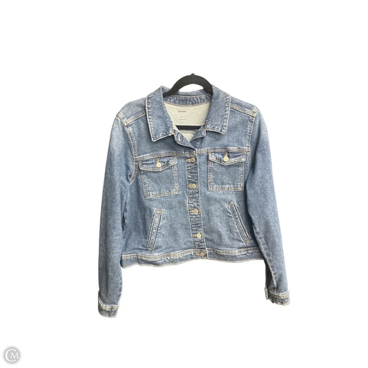 Jacket Denim By Sonoma In Blue Denim, Size: L