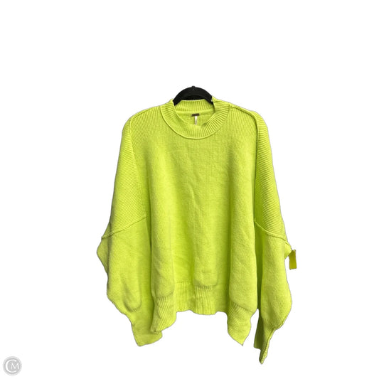 Sweater By Free People In Yellow, Size: S