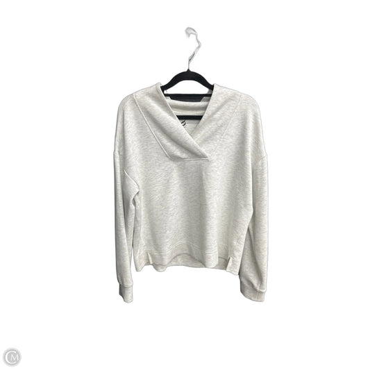 Sweatshirt Collar By Lou And Grey In Grey, Size: Xs