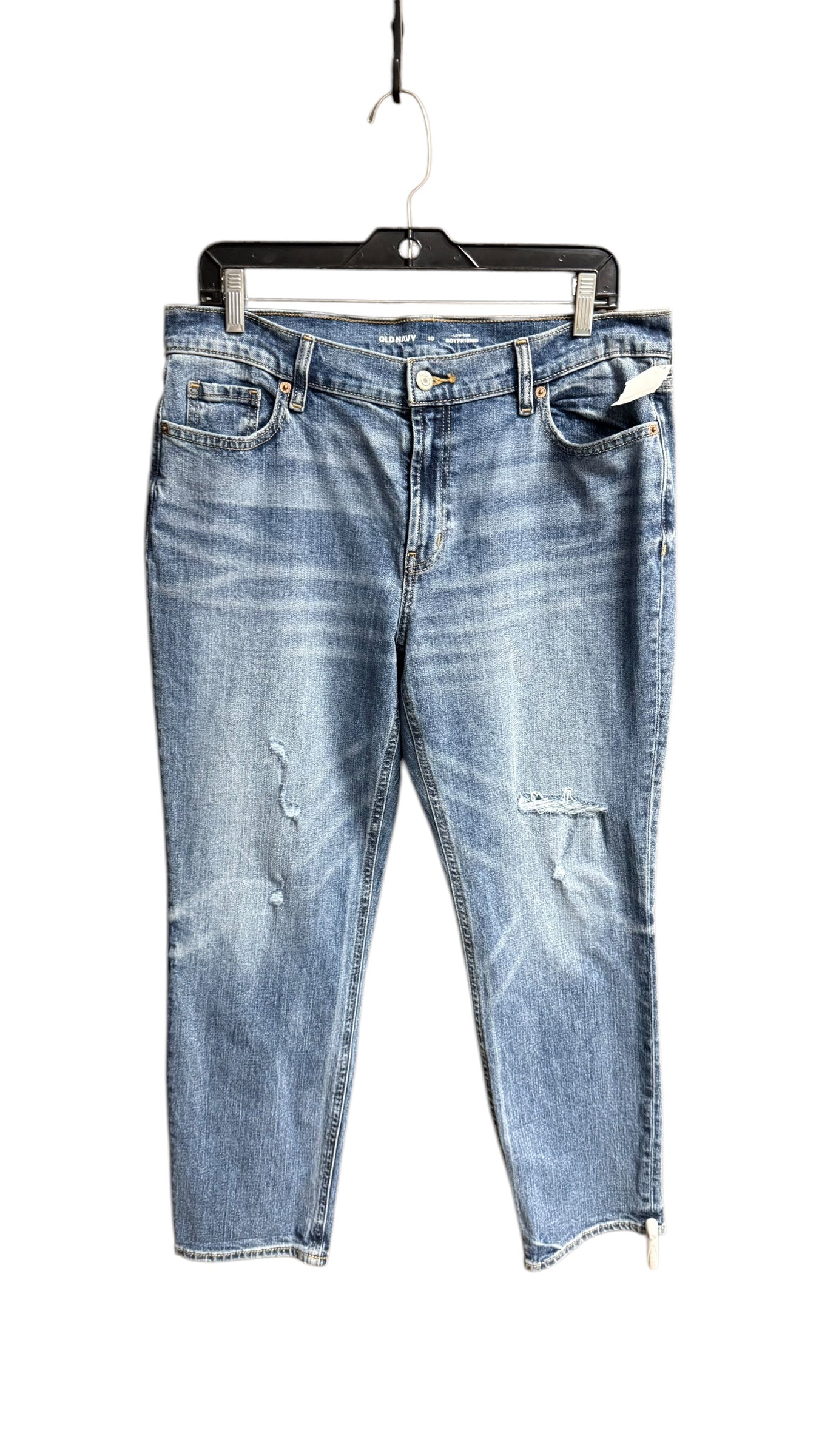 Jeans Boyfriend By Old Navy In Blue Denim, Size: 10