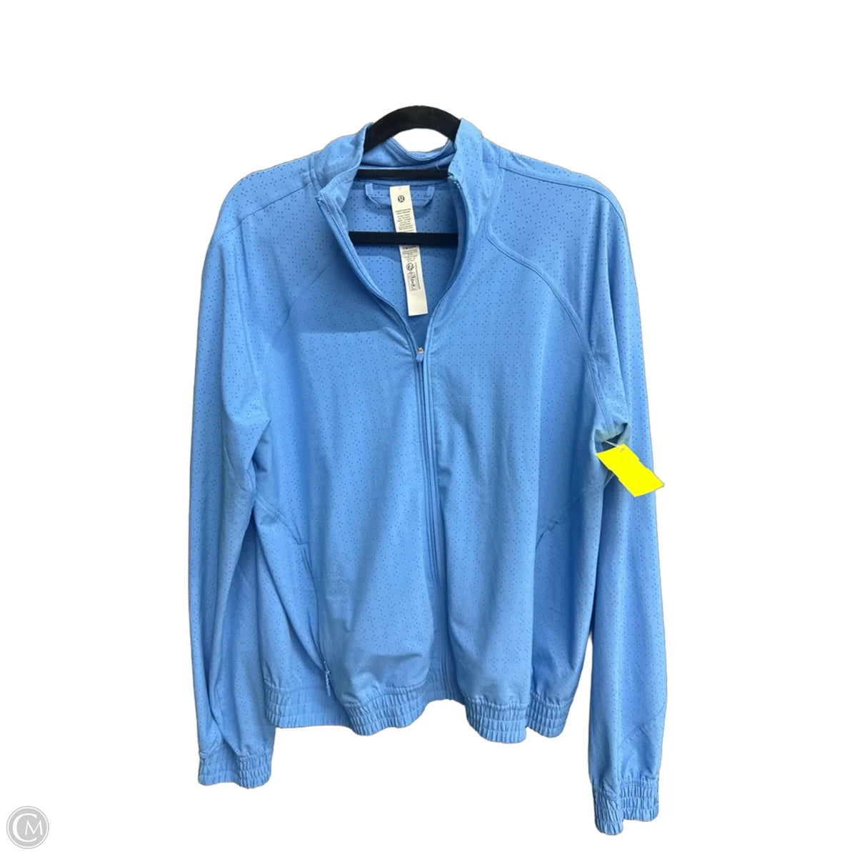 Athletic Jacket By Lululemon In Blue, Size: S