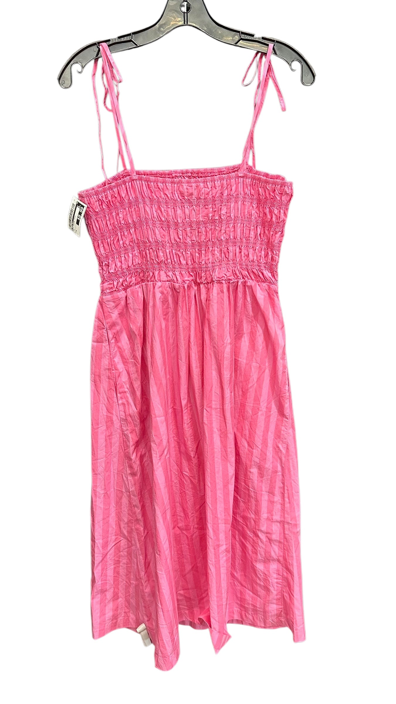 Dress Casual Midi By A New Day In Pink, Size: M