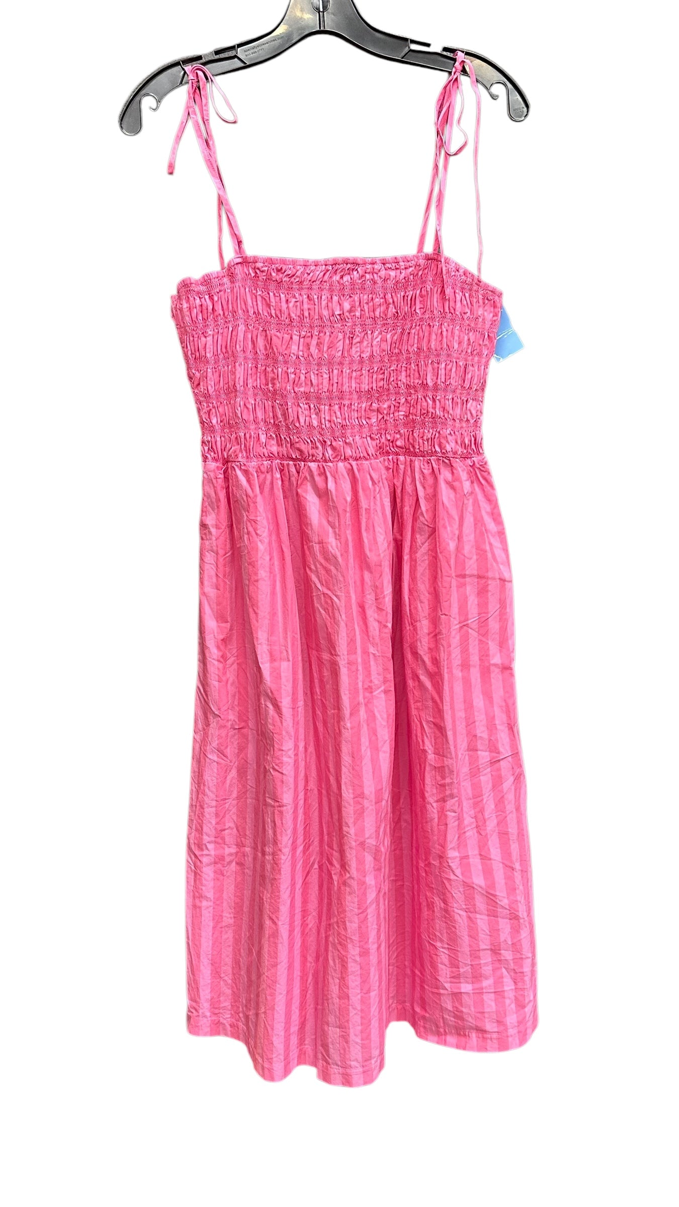 Dress Casual Midi By A New Day In Pink, Size: M